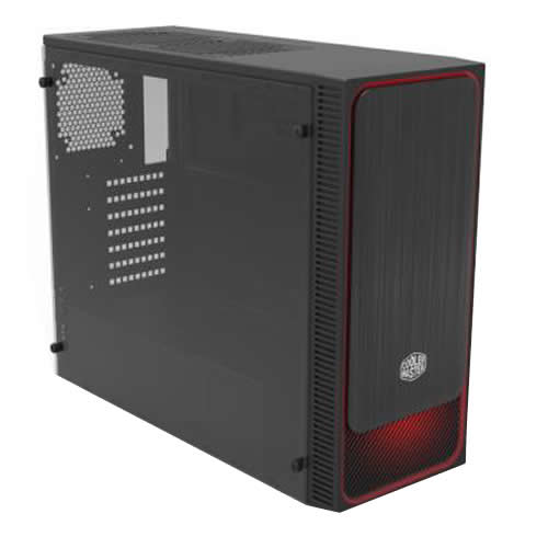 MASTERBOX E500L - SIDE-PANEL - RED - CABINET